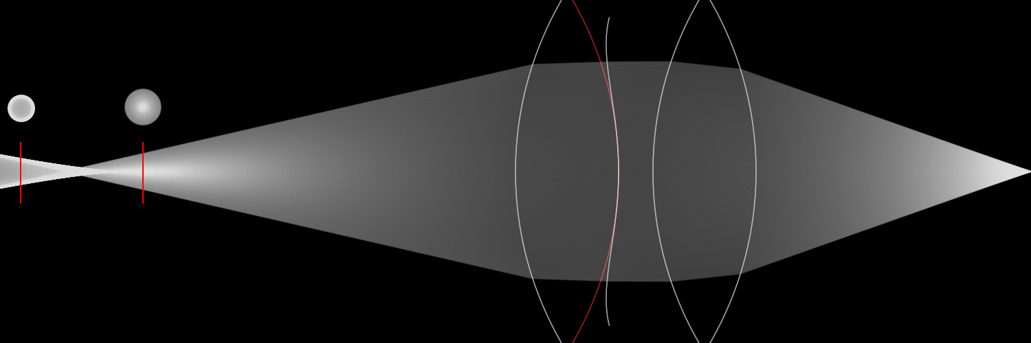 ray traced example aberration over-corrected 2