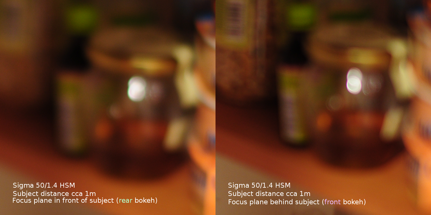 sigma 50/1.4 bokeh example overview